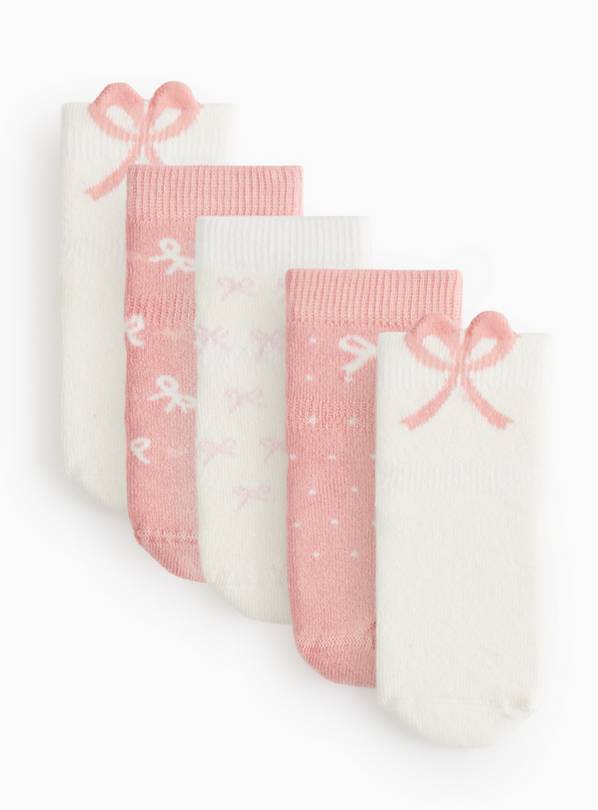 Grip Dot Socks 5 Pack 12-24 months
